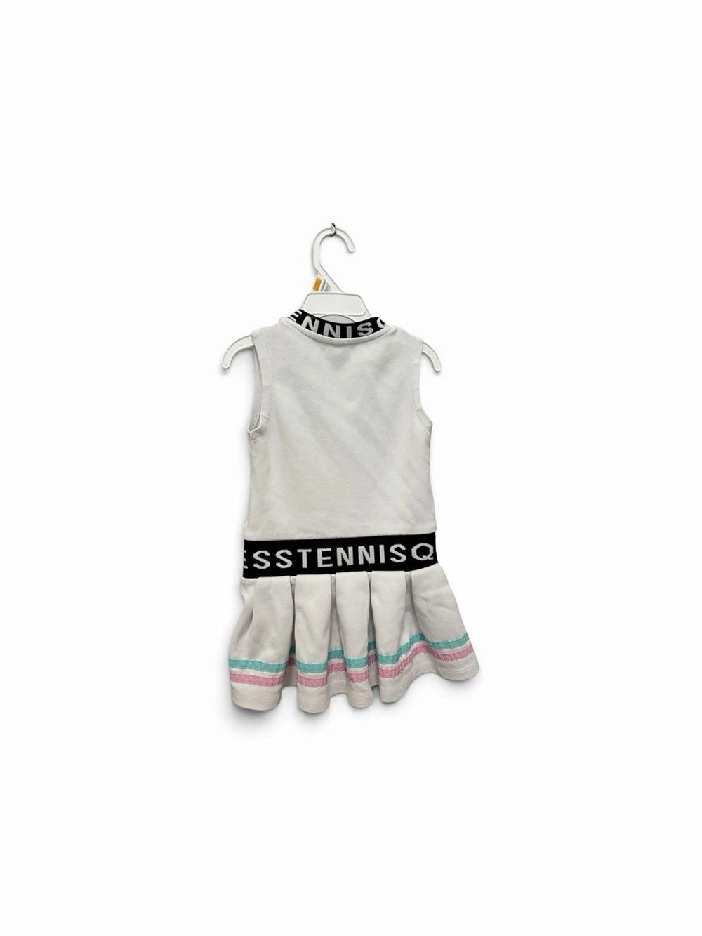 Tennis Girls Dress White & Pink Size 4A Like New